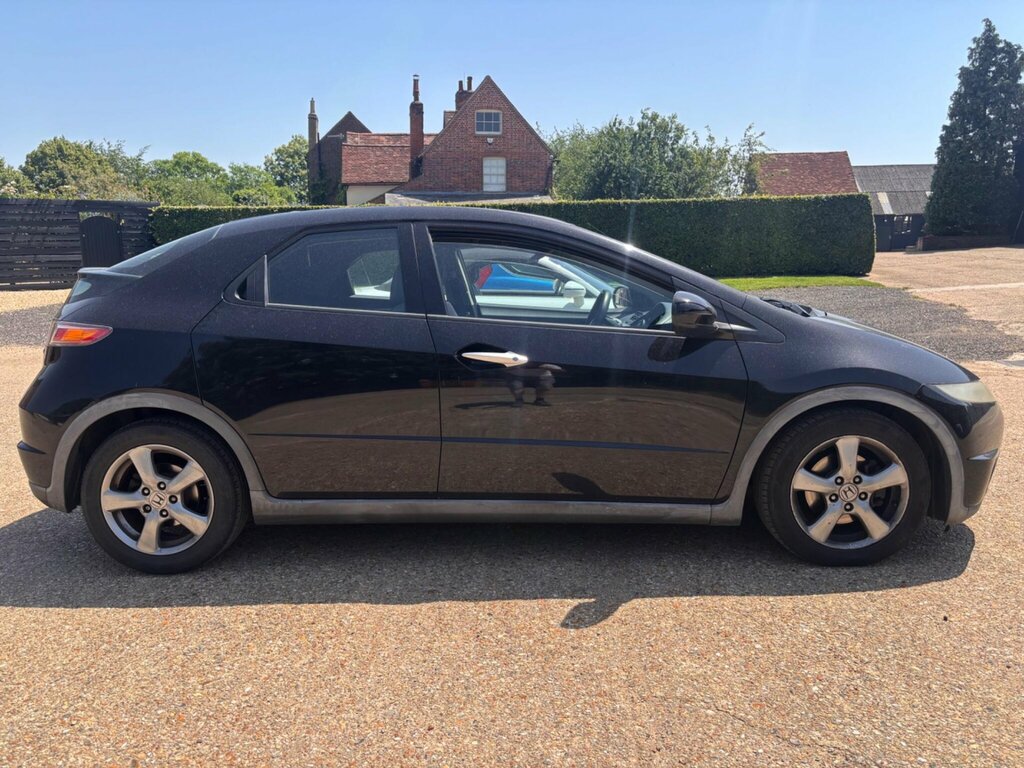Honda Civic 1.8 I-vtec Es Hatchback 152 Gk Black #6