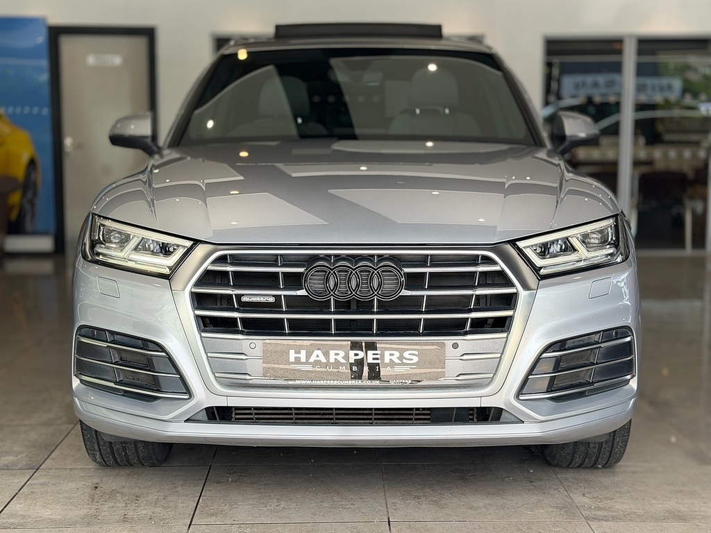 Audi Q5 2.0 Tfsi S Line Suv S Tronic Quattro Eu SY67YCF Silver #2