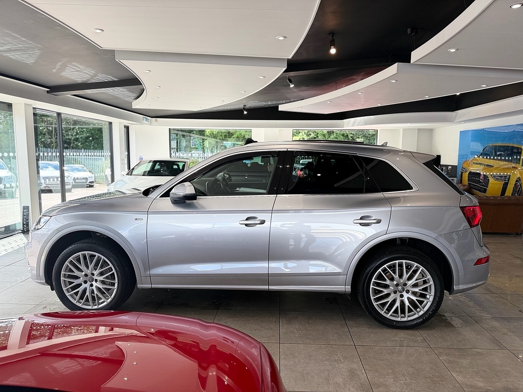 Audi Q5 2.0 Tfsi S Line Suv S Tronic Quattro Eu SY67YCF Silver #6