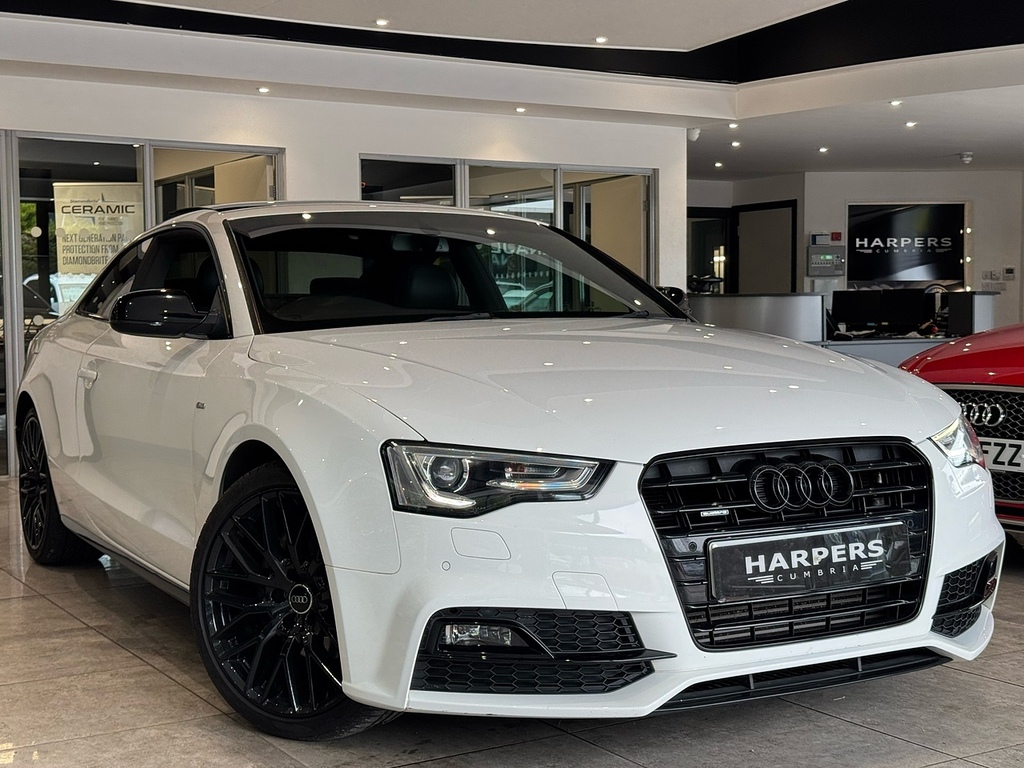 Audi A5 Tfsi Black Edition Plus White