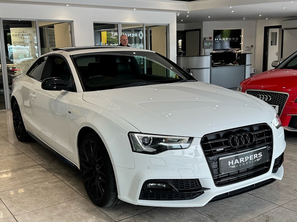 Audi A5 2.0 Tdi Quattro Black Edition Plus 187 Bhp Blue #14