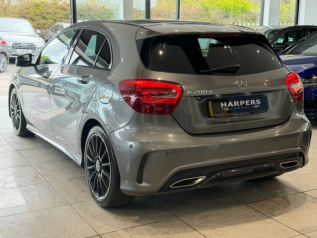 Mercedes-Benz A Class A200d Amg Line Hatchback 2.1 Grey #6
