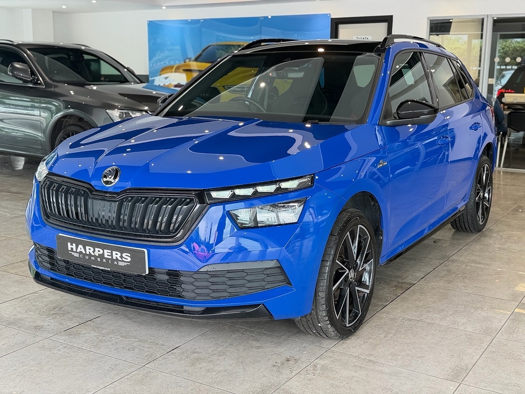 Skoda Kamiq 1.0 Tsi Monte Carlo Suv Dsg Euro 6 Ss Blue #3