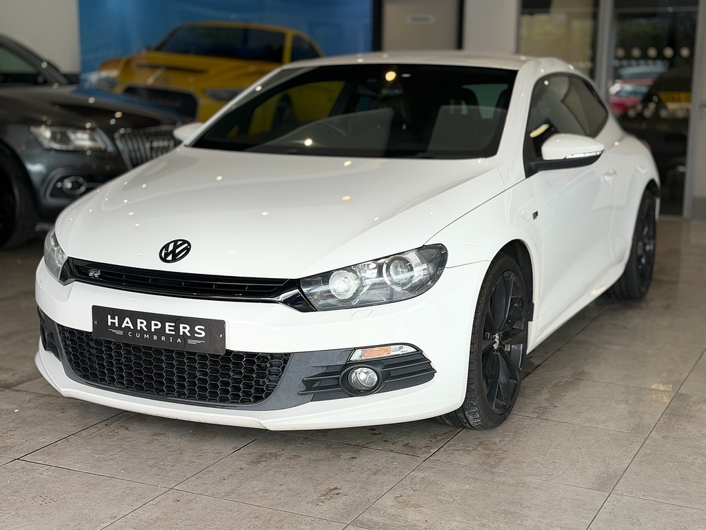 Volkswagen Scirocco Tdi R-line Hatchback 2.0 White #3
