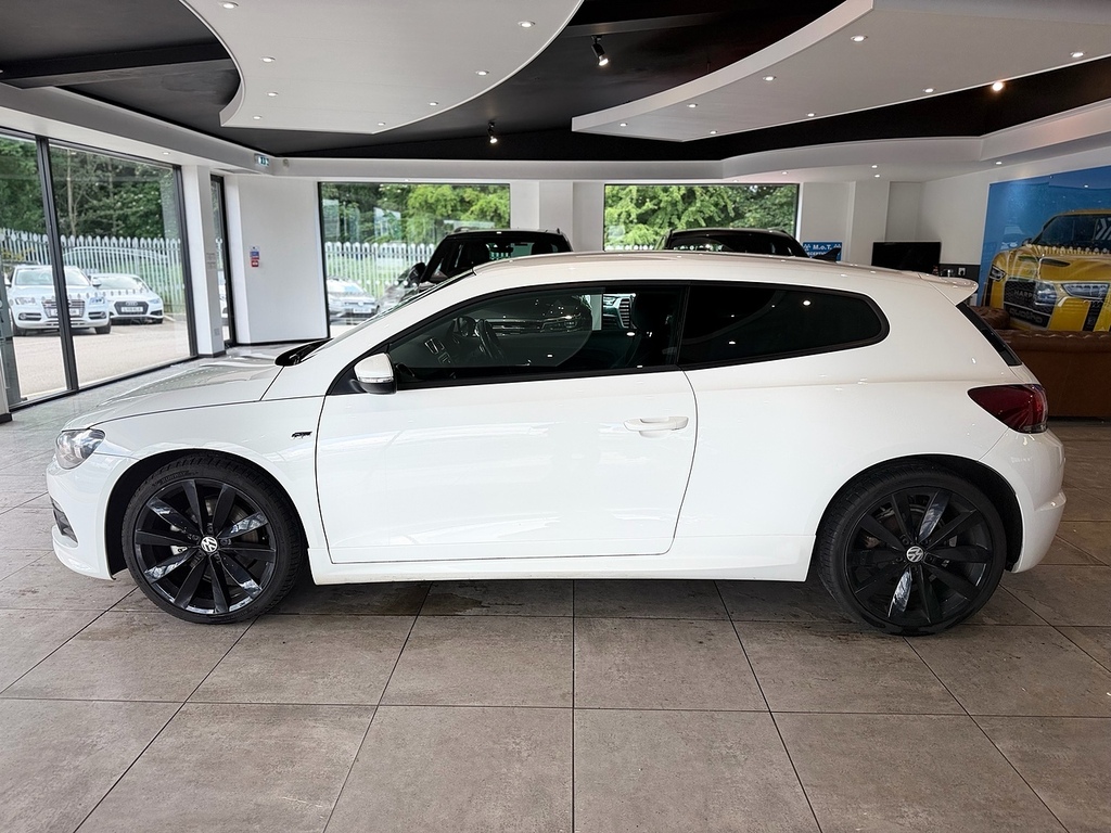 Volkswagen Scirocco Tdi R-line Hatchback 2.0 White #5