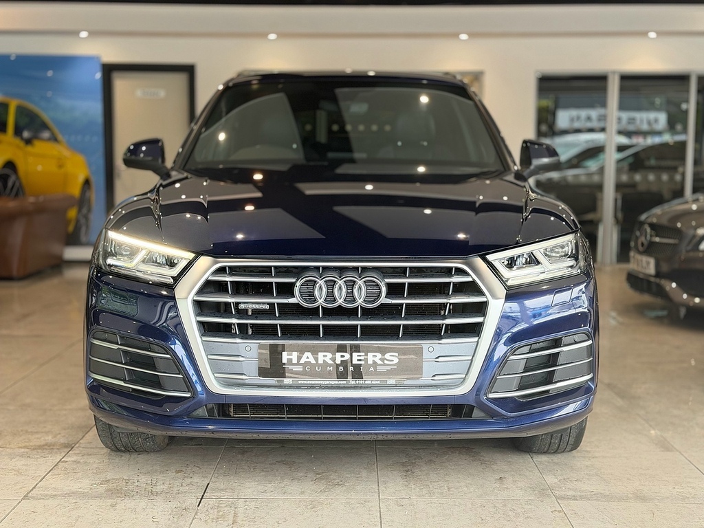 Audi Q5 2.0 Tdi 40 S Line Suv S Tronic Quattro Blue #2