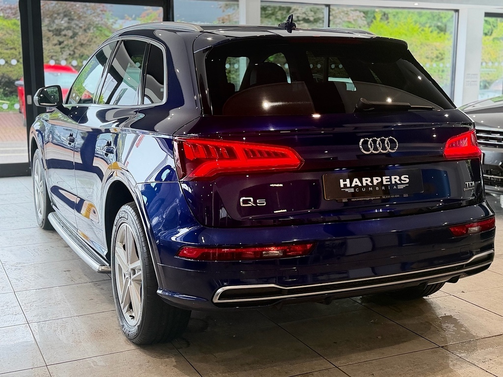 Audi Q5 2.0 Tdi 40 S Line Suv S Tronic Quattro Blue #5