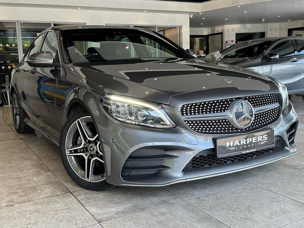 Mercedes-Benz C Class C220d Amg Line Saloon 2.0 Grey