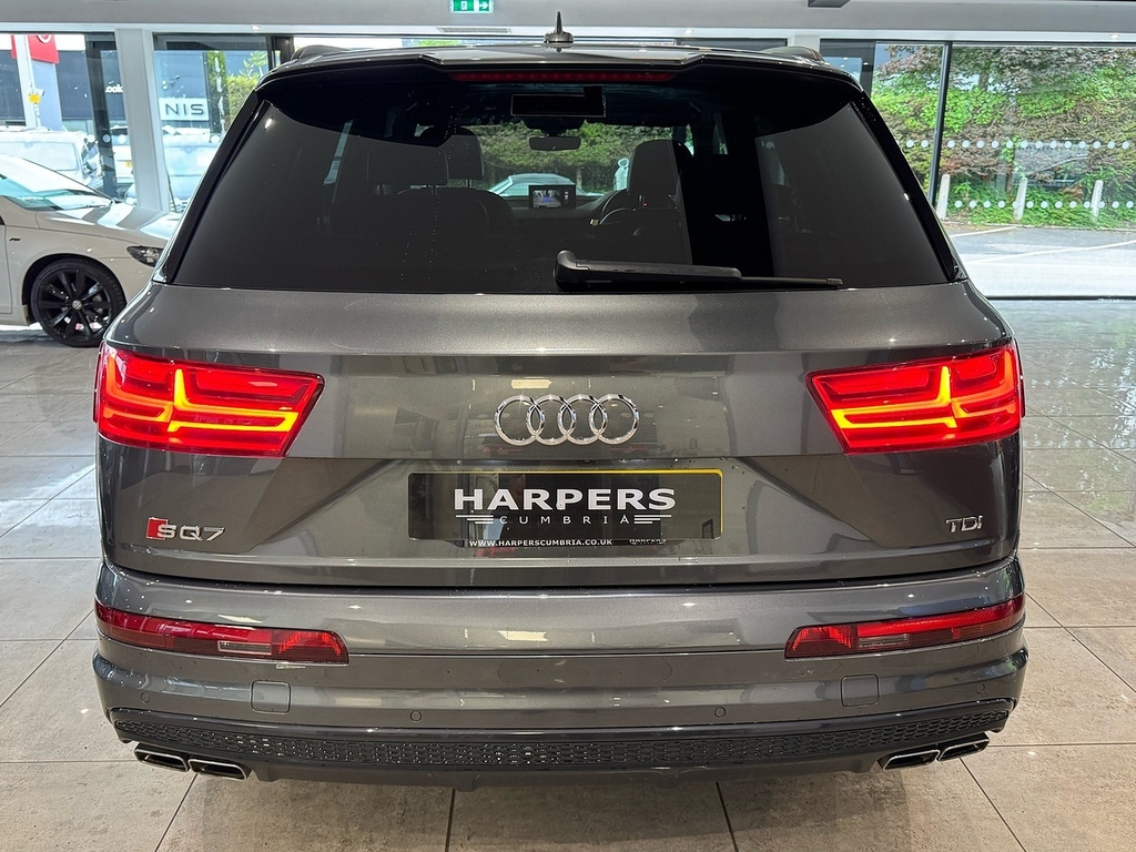 Audi Q7 Audi Sq7 4.0 Tdi V8 Suv Tiptronic Quatt Grey #5