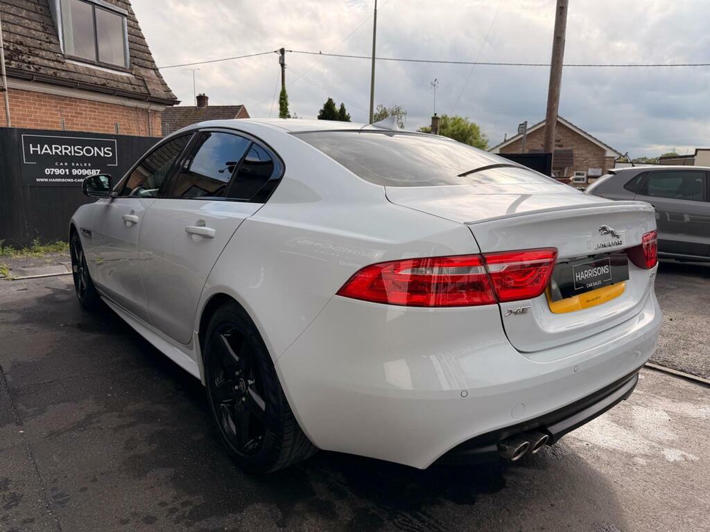 Jaguar XE 2.0D R-sport Euro 6 S S White #4