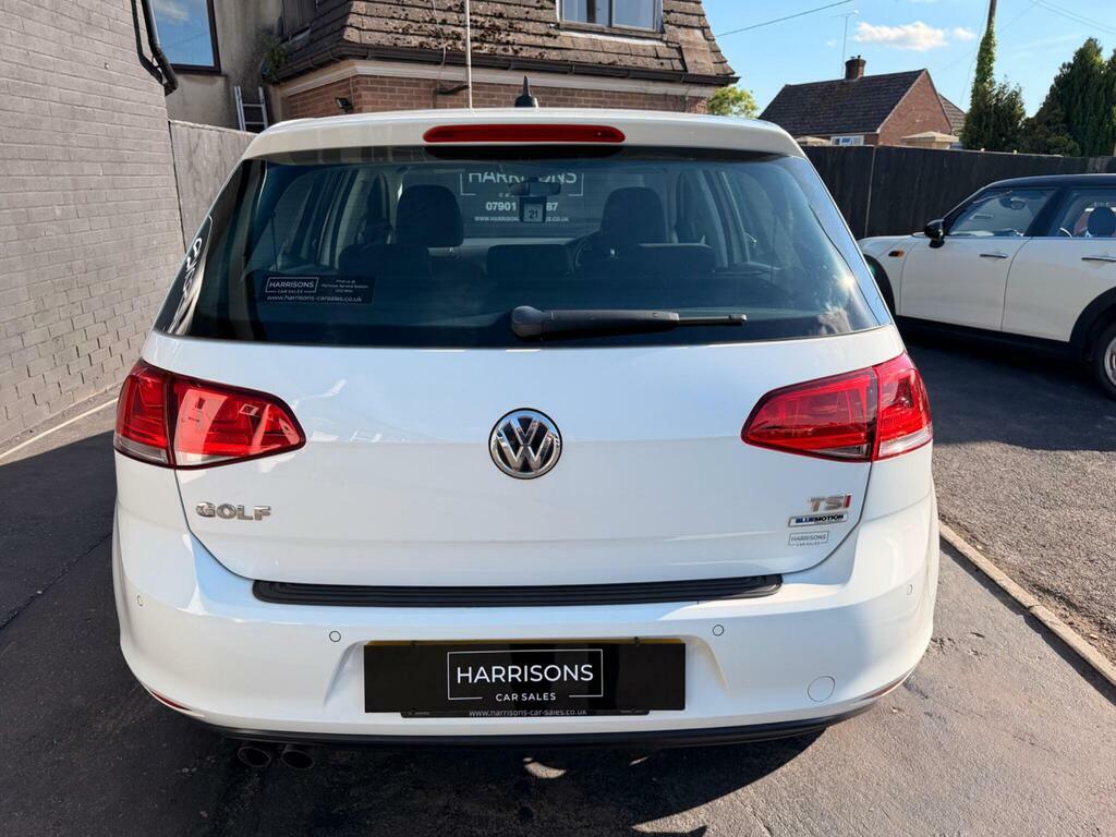 Volkswagen Golf 1.4 Tsi Bluemotion Tech Match Edition Euro 6 S S White #5