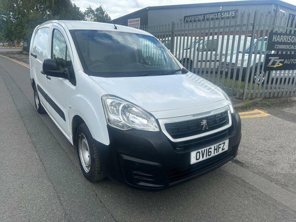 Peugeot Partner 1.6 Hdi 750 Se L2 White