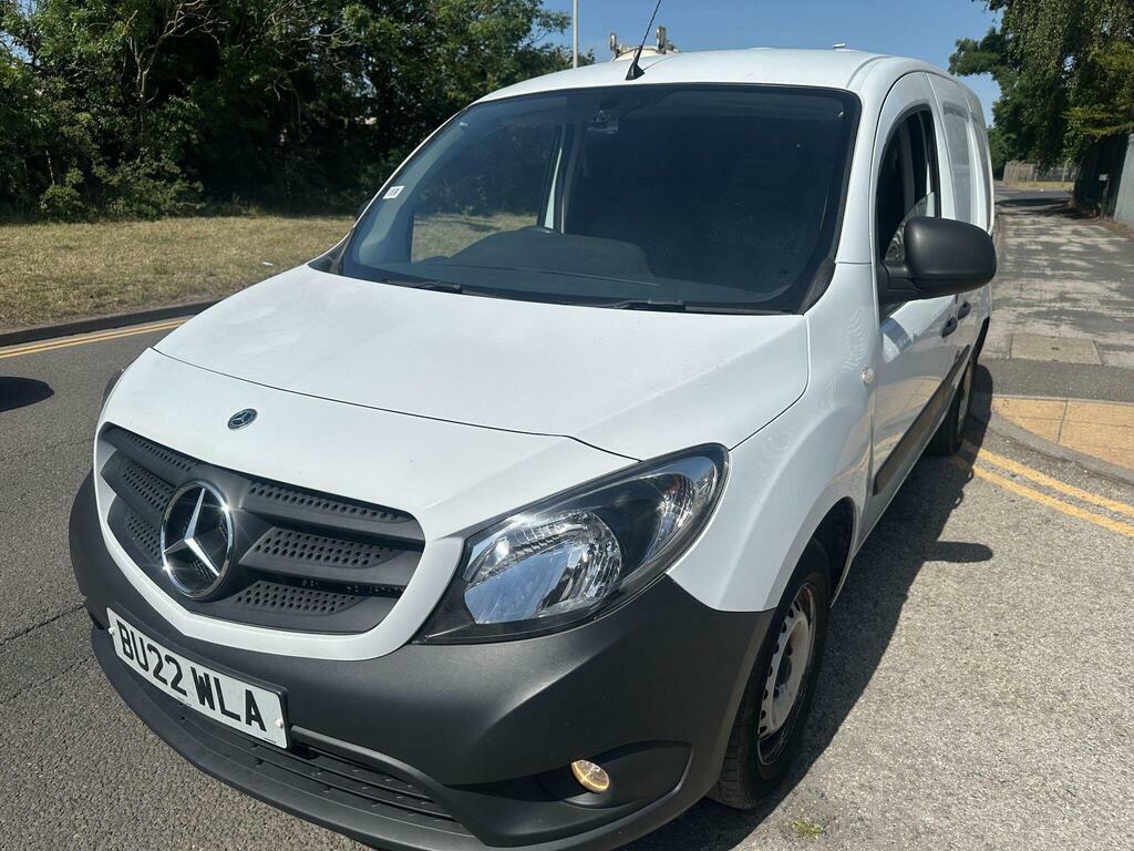 Mercedes-Benz CITAN 1.5 109 Cdi Pure L2 Euro 6 White #2