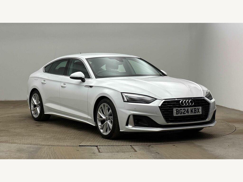 Audi A5 2.0 Tfsi 35 Sport Sportback S Tronic Euro 6 S S White