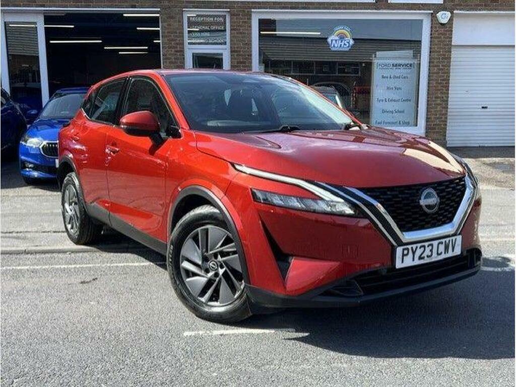 Nissan Qashqai 1.3 Dig-t Mhev Acenta Premium Euro 6 S S Red #5