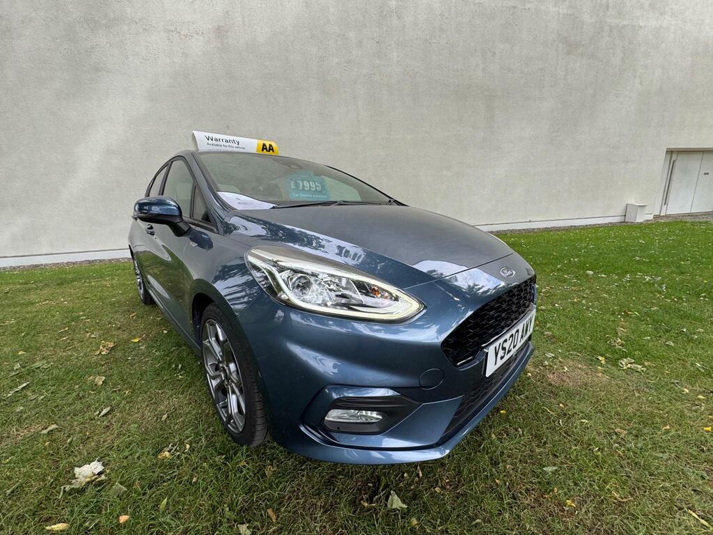 Ford Fiesta 1.0T Ecoboost St-line Edition Euro 6 S S YS20AWY Blue #2
