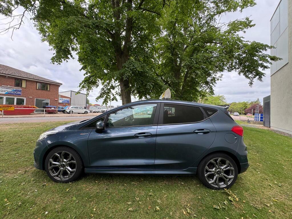 Ford Fiesta 1.0T Ecoboost St-line Edition Euro 6 S S YS20AWY Blue #4