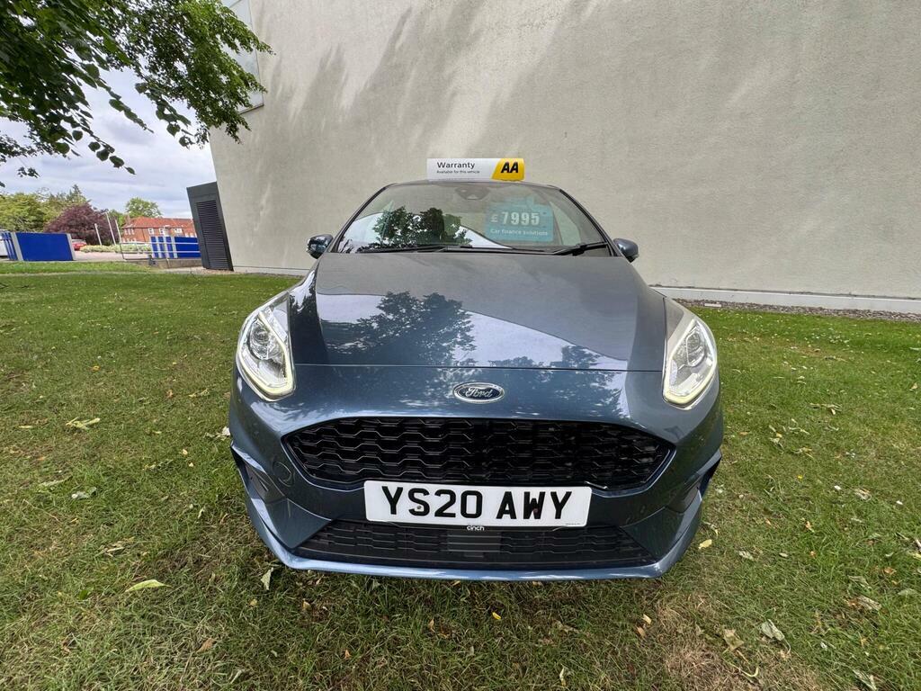 Ford Fiesta 1.0T Ecoboost St-line Edition Euro 6 S S YS20AWY Blue #3
