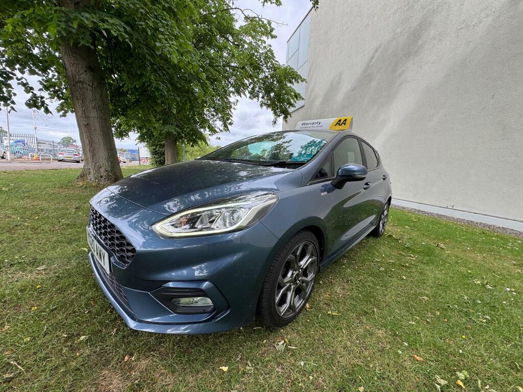 Ford Fiesta 1.0T Ecoboost St-line Edition Euro 6 S S YS20AWY Blue #6
