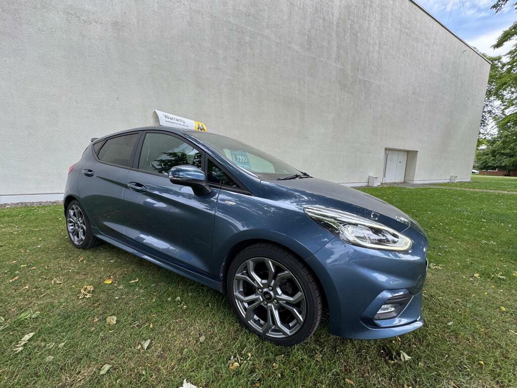 Ford Fiesta 1.0T Ecoboost St-line Edition Euro 6 S S Blue