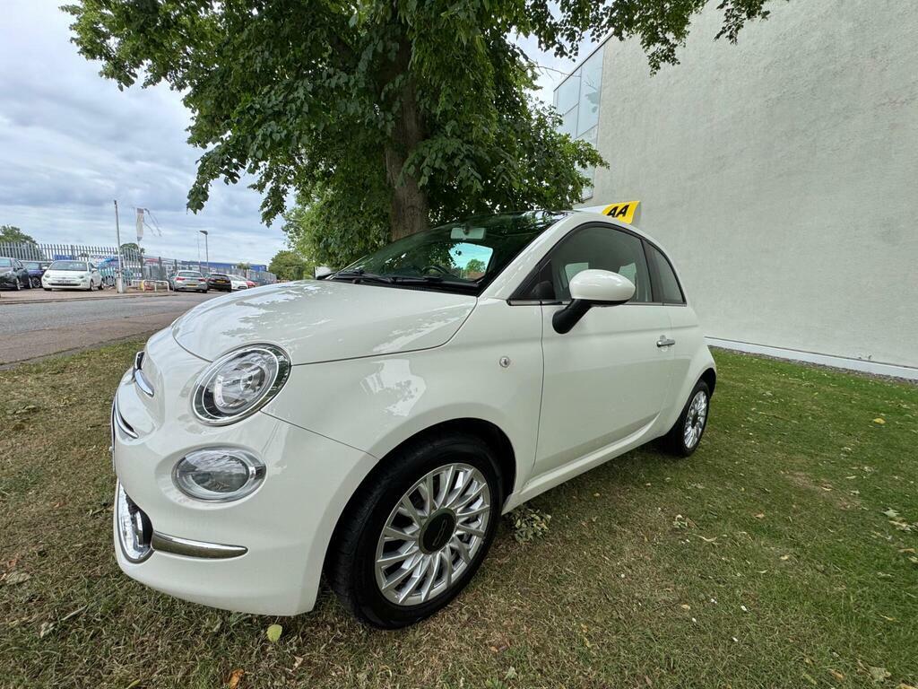 Fiat 500 1.2 Lounge Euro 6 S S White