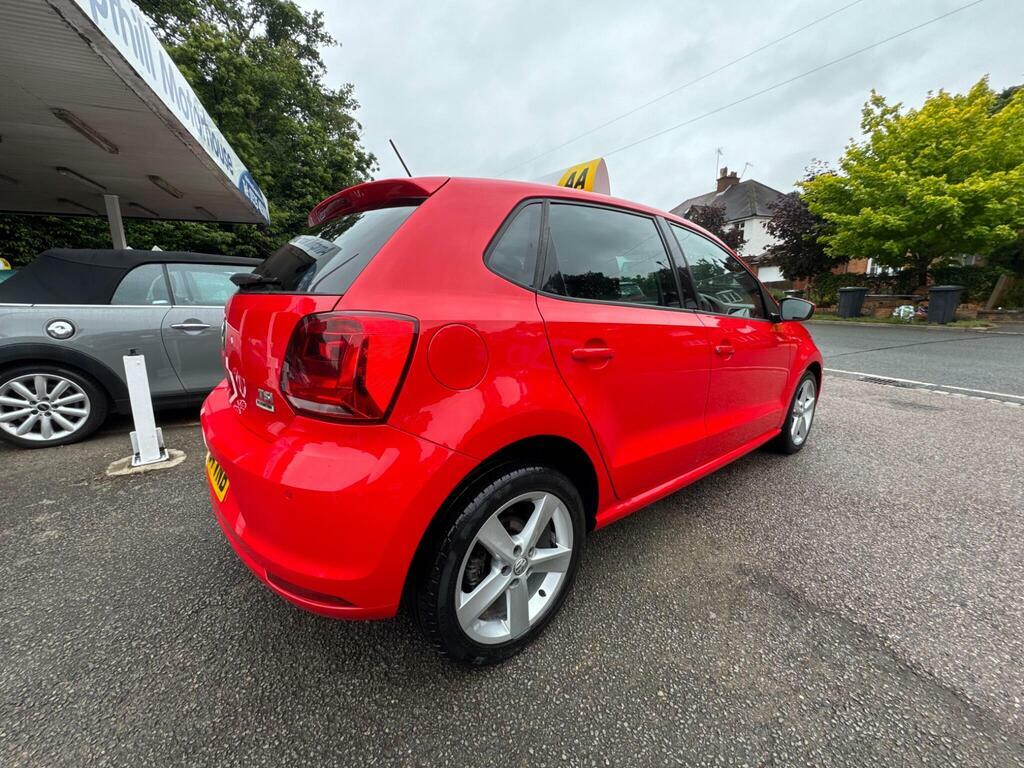 Volkswagen Polo 1.2 Tsi Bluemotion Tech Sel Euro 6 S S Red #5
