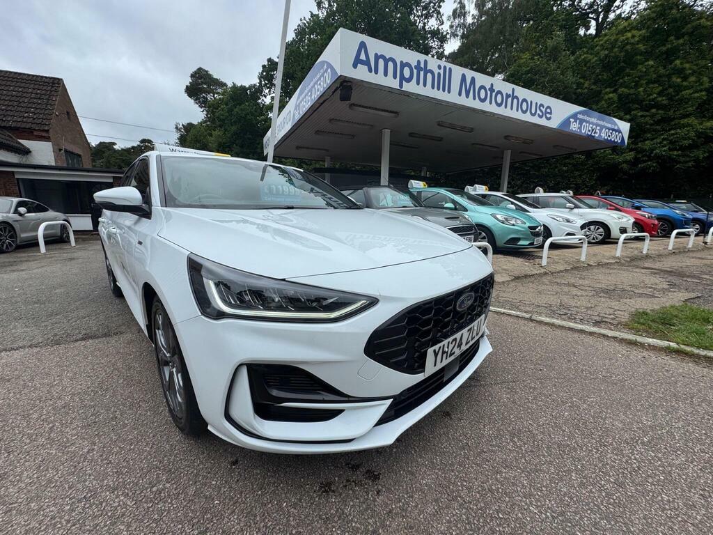 Ford Focus 1.0T Ecoboost Mhev St-line Euro 6 S S White #2
