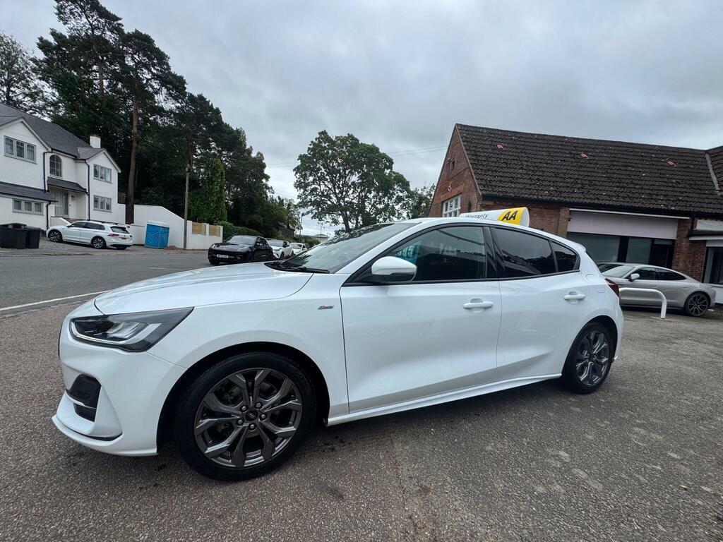 Ford Focus 1.0T Ecoboost Mhev St-line Euro 6 S S White #5