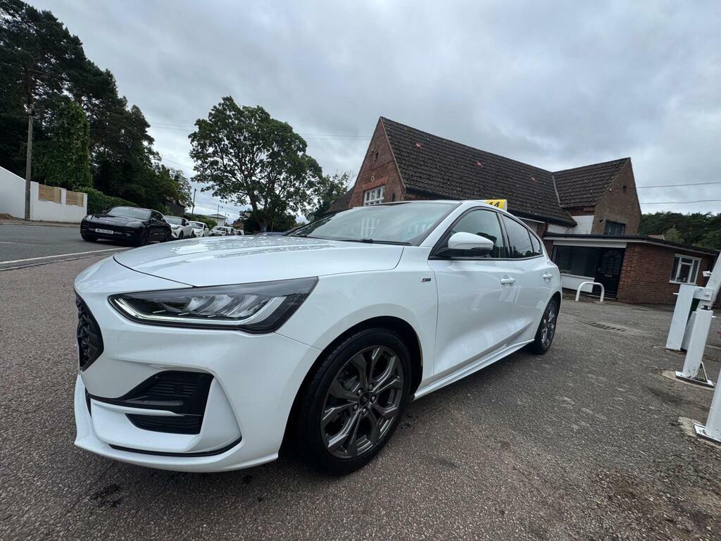 Ford Focus 1.0T Ecoboost Mhev St-line Euro 6 S S White #6