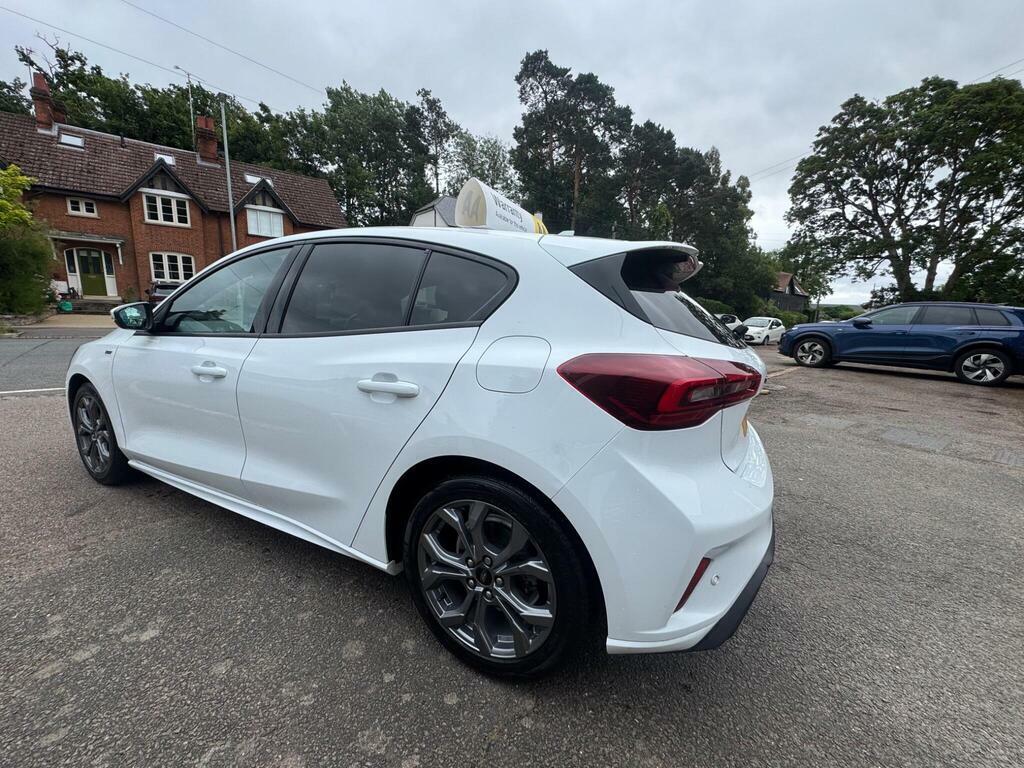Ford Focus 1.0T Ecoboost Mhev St-line Euro 6 S S White #4