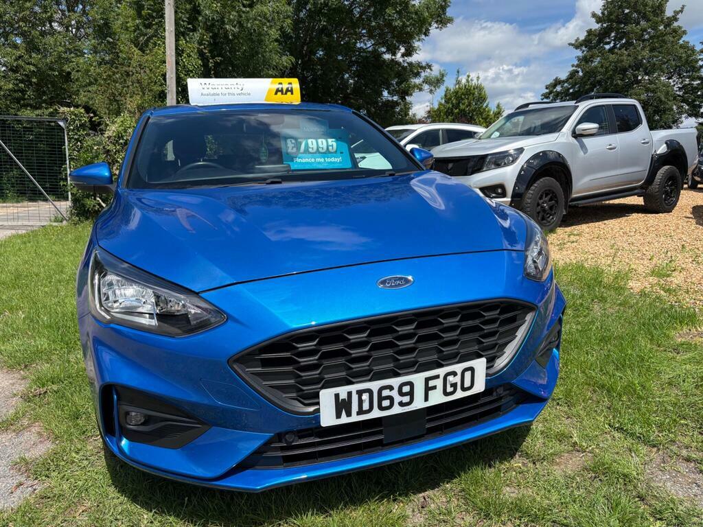Ford Focus 1.0T Ecoboost St-line Euro 6 S S Blue #4