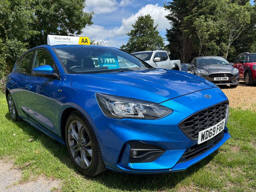 Ford Focus 1.0T Ecoboost St-line Euro 6 S S Blue
