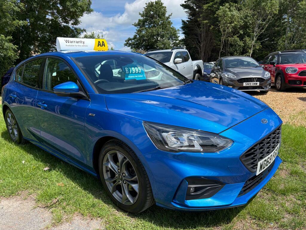 Ford Focus 1.0T Ecoboost St-line Euro 6 S S Blue #2
