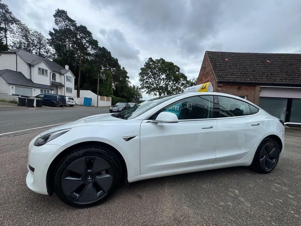 Tesla Model 3 Standard Range Plus Rwd White #6