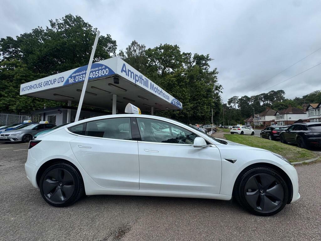 Tesla Model 3 Standard Range Plus Rwd White #2