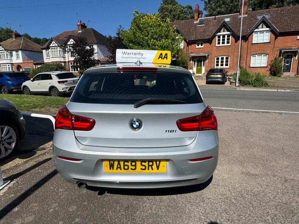 BMW 1 Series 1.5 118I Sport Euro 6 S S WA69SRV Silver #5