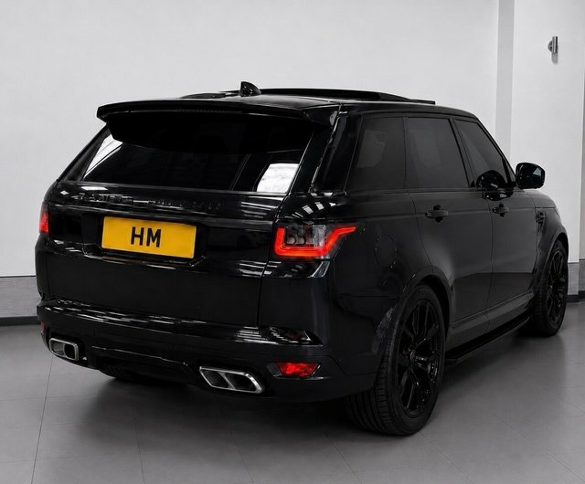 Land Rover Range Rover Sport 5.0 P575 V8 Gpf Svr Suv 4Wd Euro 6 YH19EZY Black #2