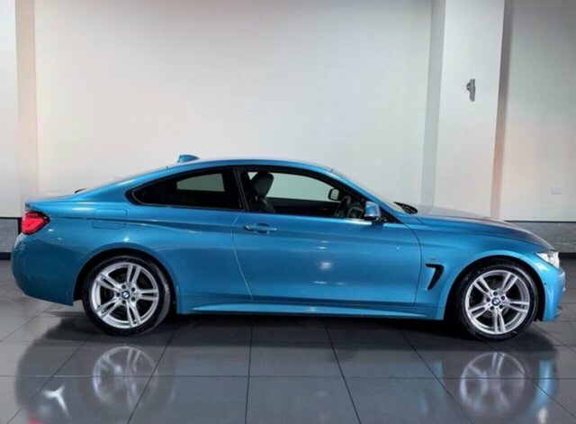 BMW 4 Series Gran Coupe 2.0 420D M Sport Coupe Euro 6 S S YD69ZKA Blue #3