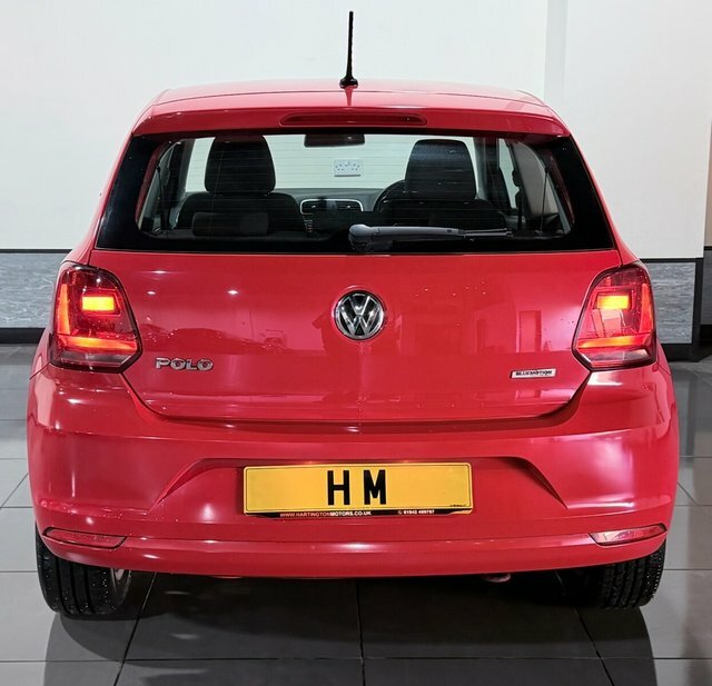 Volkswagen Polo 1.0 Bluemotion Tech Se Hatchback MF15JYG Red #6