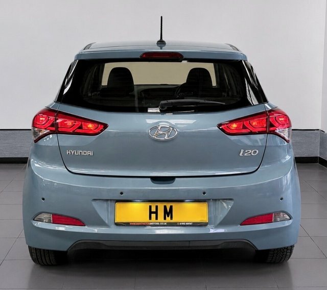 Hyundai I20 1.2 Se Hatchback Euro 6 84 Ps ML66HUY Blue #6