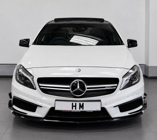 Mercedes-Benz A Class 2.0 A45 Amg Hatchback Spds Dct 4Matic E HF66NLP White #5