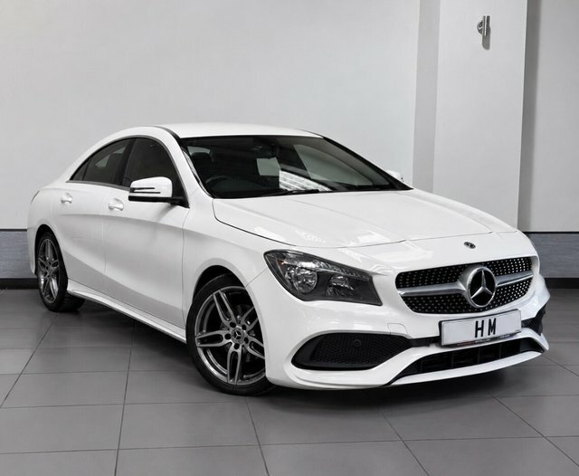 Mercedes-Benz CLA Class 1.6 Cla200 Amg Line Edition Coupe Manua White