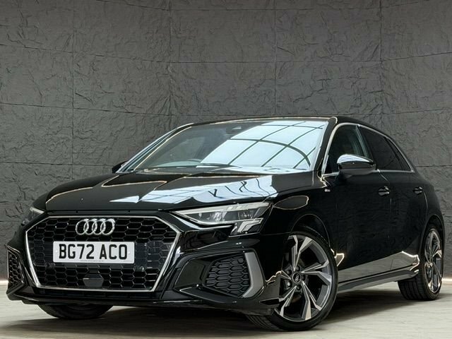 Audi A3 A3 Sportback 35 Tdi S Line S-a Black