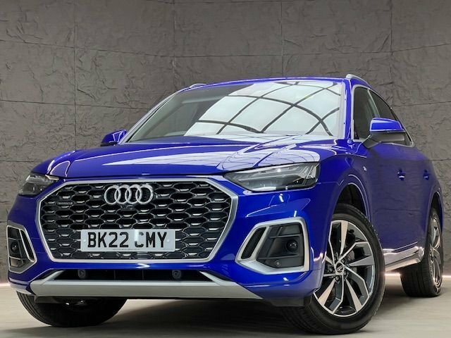 Audi Q5 Suv BK22CMY Blue #3