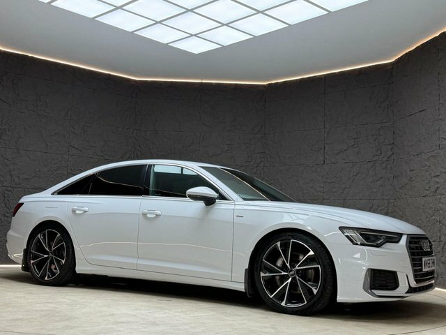 Audi A6 Saloon Saloon White #4