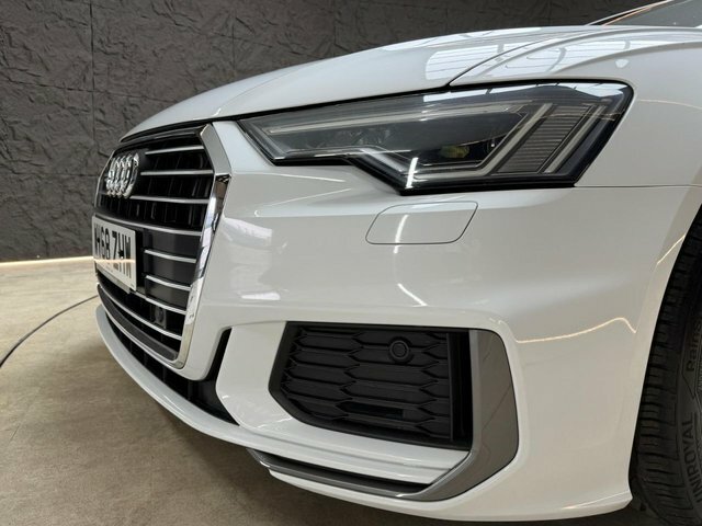 Audi A6 Saloon Saloon White #2