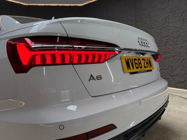 Audi A6 Saloon Saloon White #3