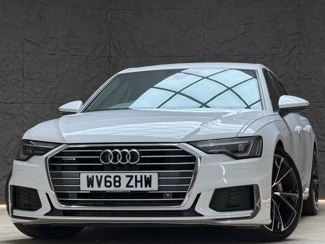 Audi A6 Saloon Saloon White #6