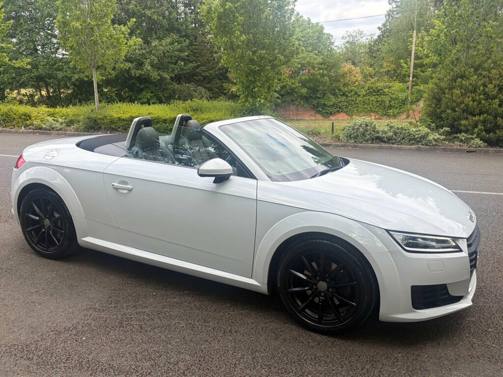 Audi TT 2.0 Tfsi Sport Roadster S Tronic Quattro Euro 6 S GM66UFJ White #6