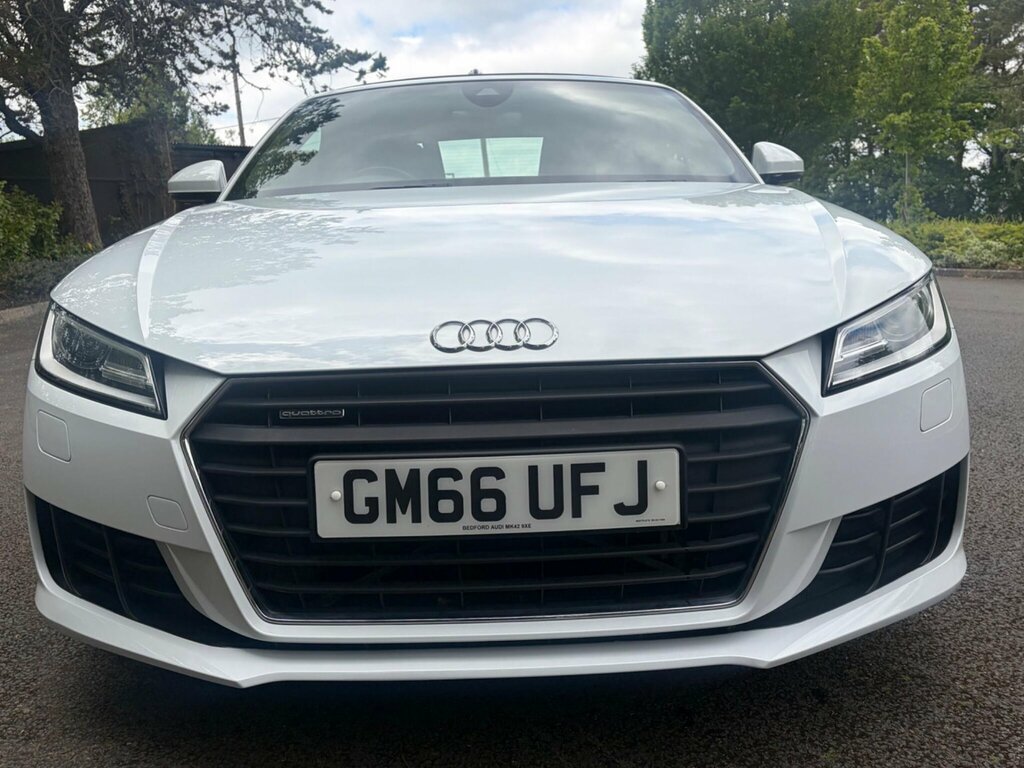 Audi TT 2.0 Tfsi Sport Roadster S Tronic Quattro Euro 6 S GM66UFJ White #3